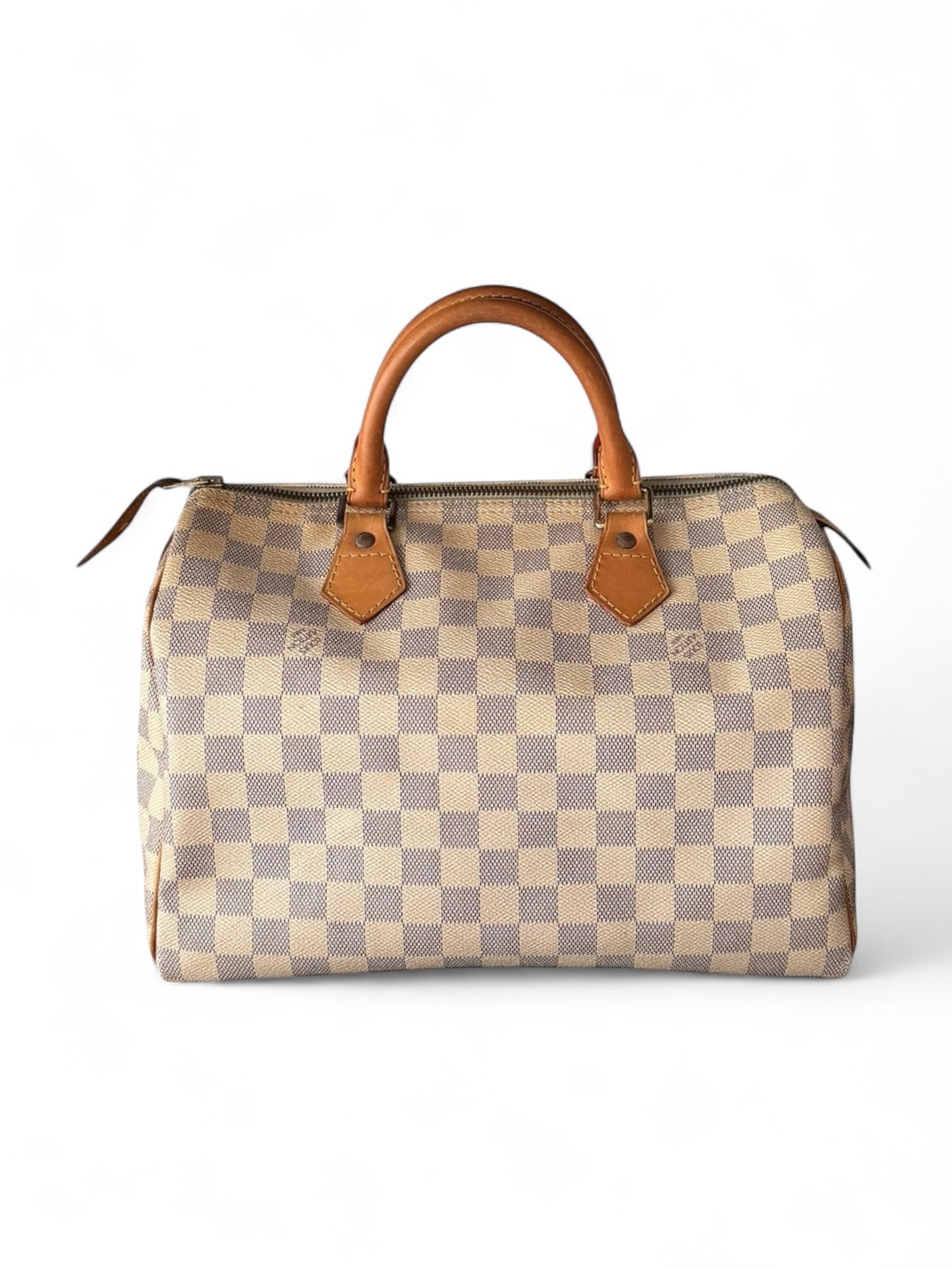 Louis Vuitton White Damier Print Speedy