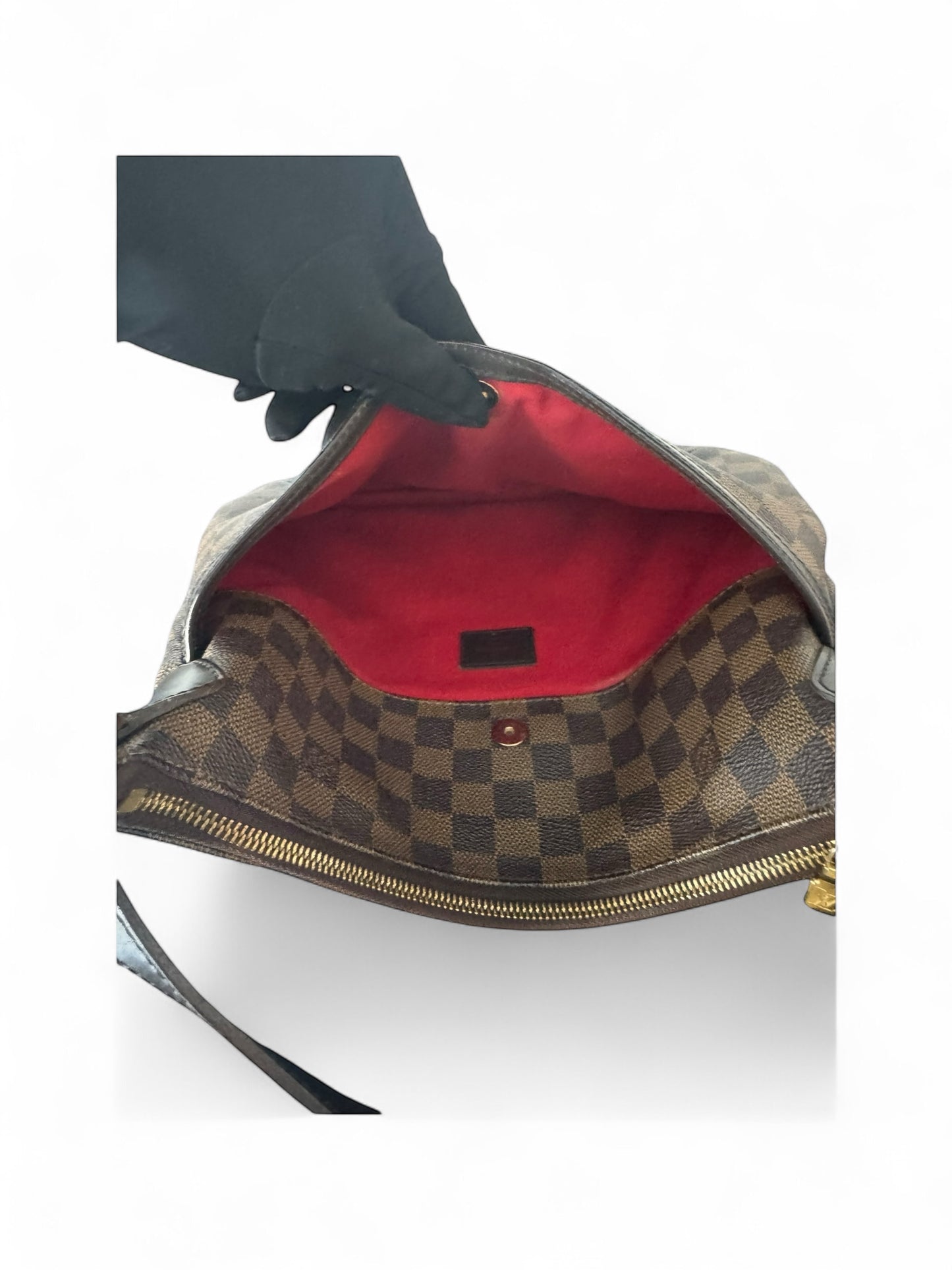 Louis Vuitton Damier Print Crossbody Satchel
