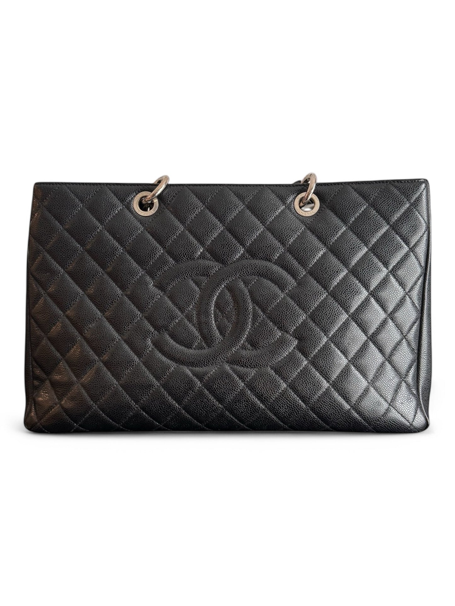 2000s Vintage Chanel Large GST Tote Bag