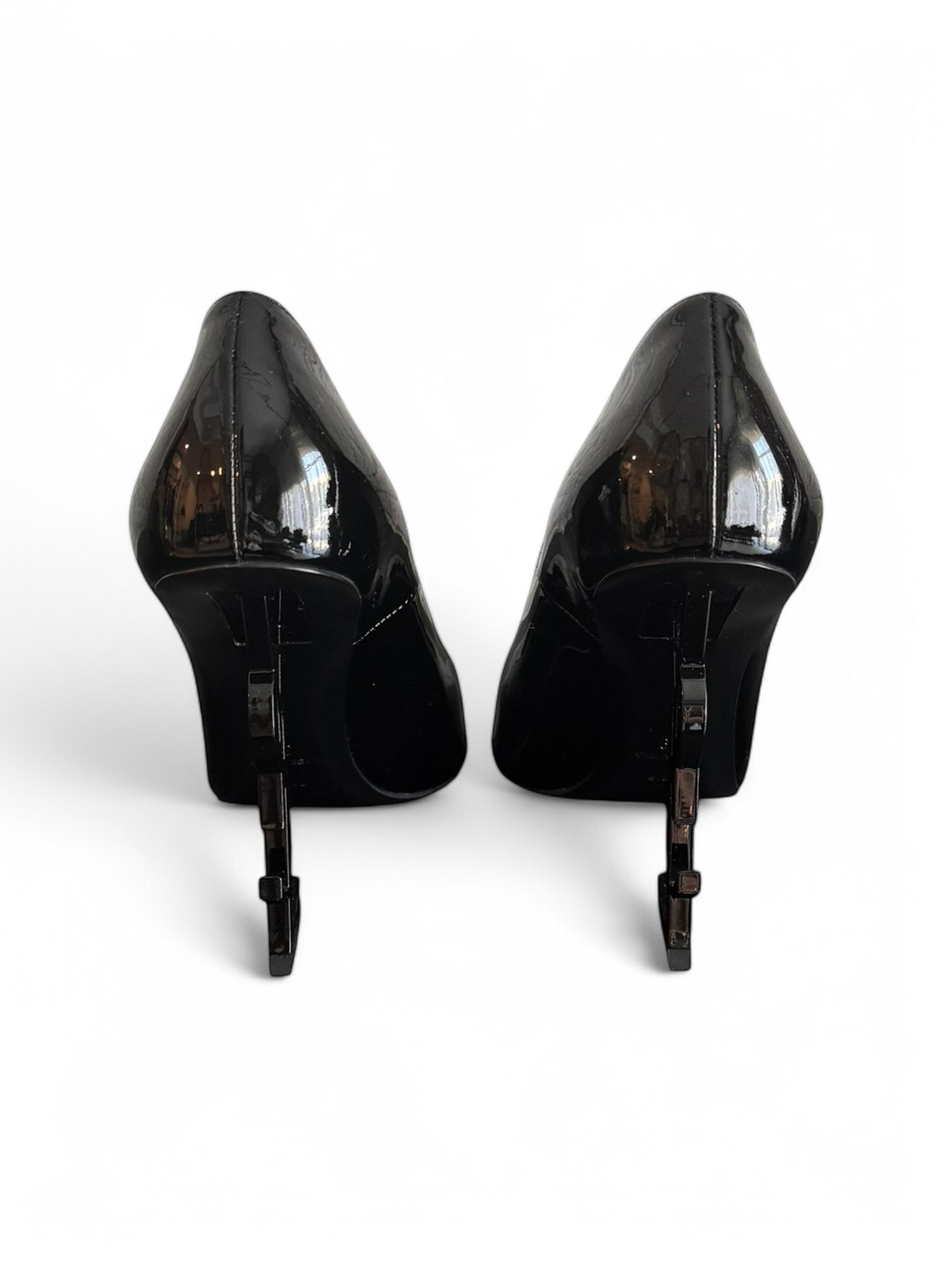 Saint Laurent Black Patent Leather Opyum Pump