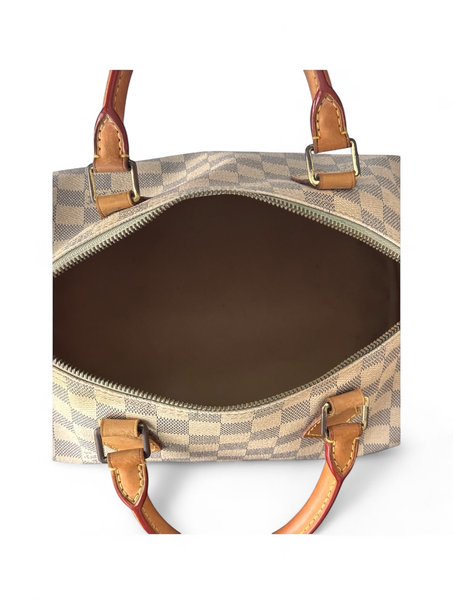 Louis Vuitton White Damier Print Speedy