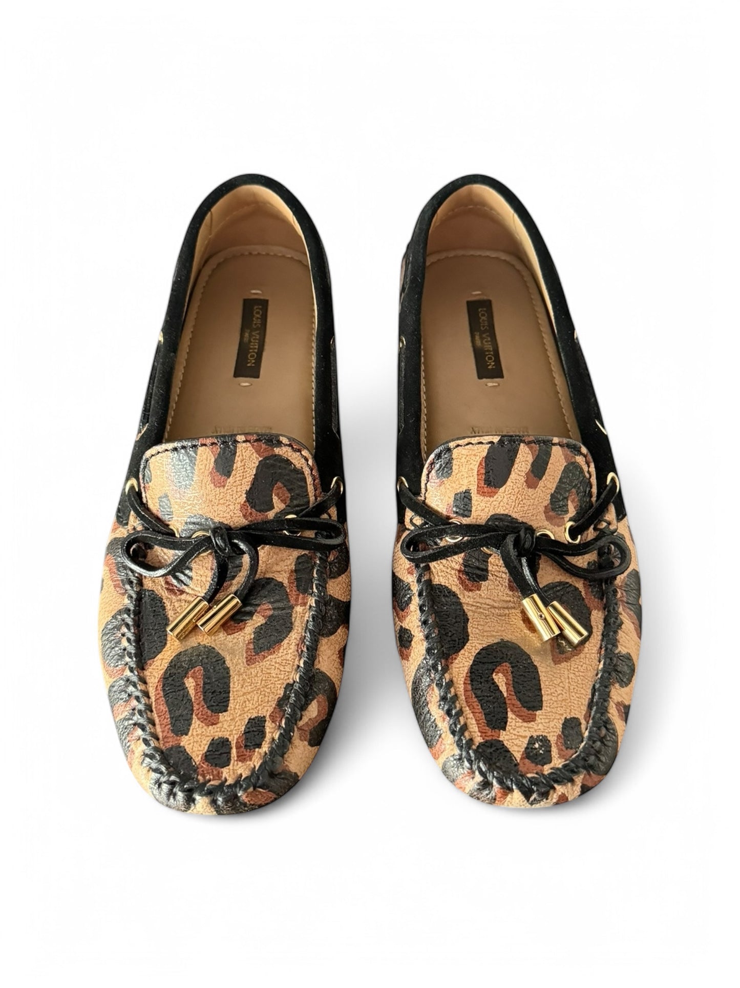 Louis Vuitton Leopard Print Driver