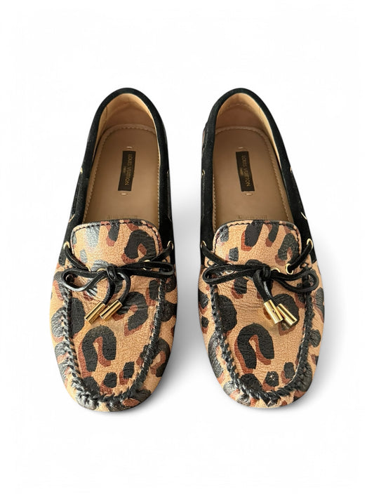 Louis Vuitton Leopard Print Driver