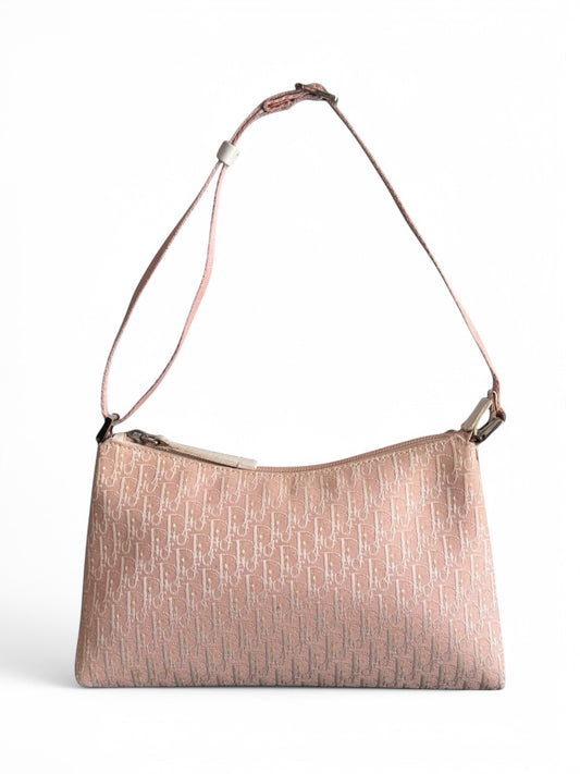 RARE 2000s Dior Baby Pink Trotter Pochette