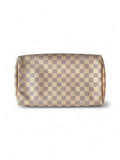 Louis Vuitton White Damier Print Speedy
