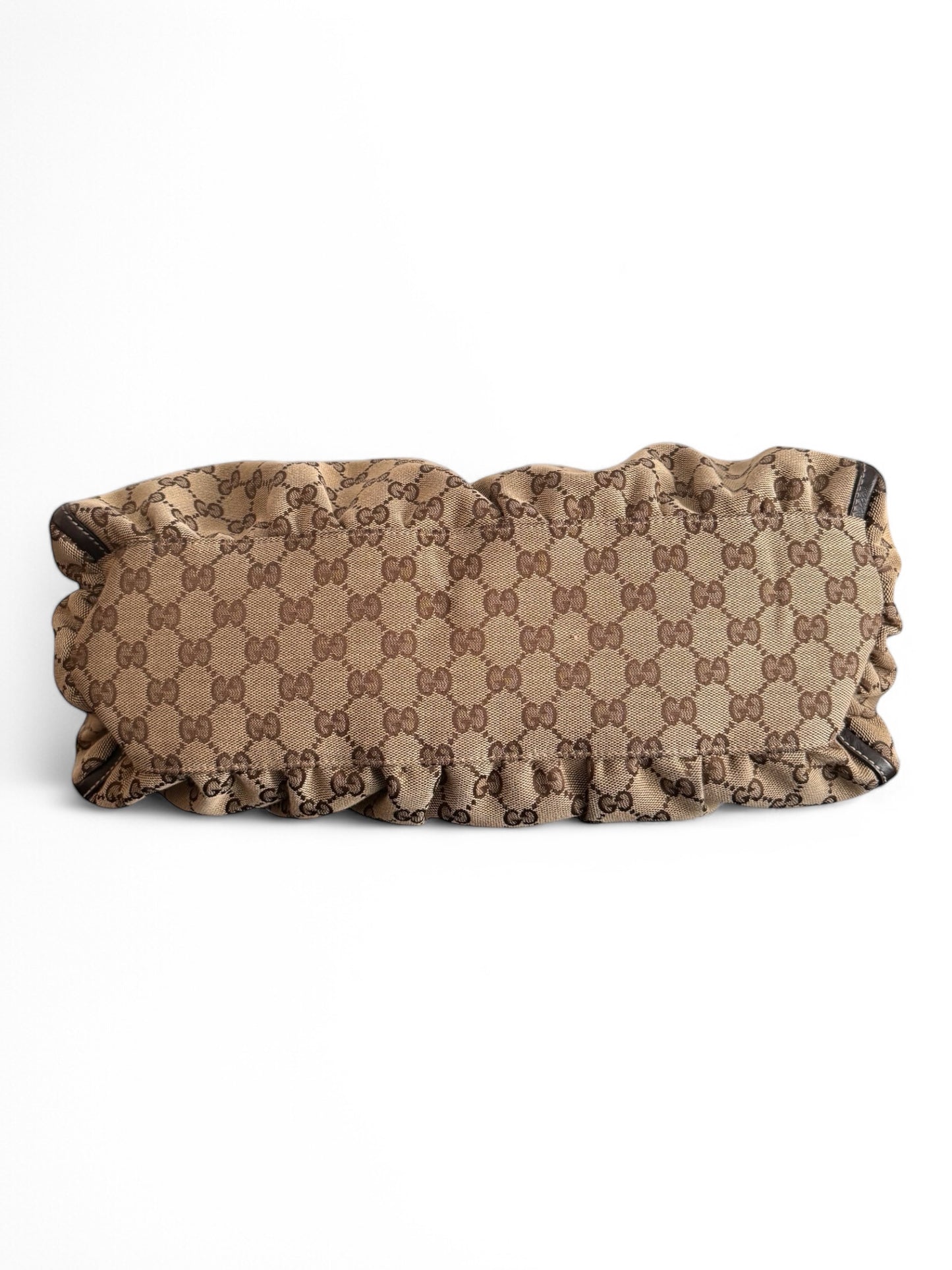 2000s Gucci Monogram Abbey Shoulder Bag