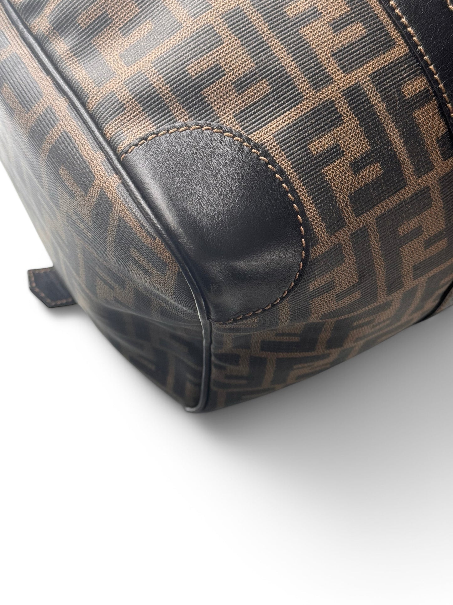 2000s Fendi Monogram Canvas Duffel Bag