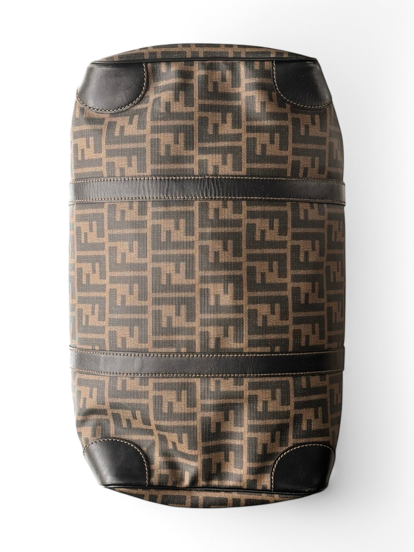 2000s Fendi Monogram Canvas Duffel Bag