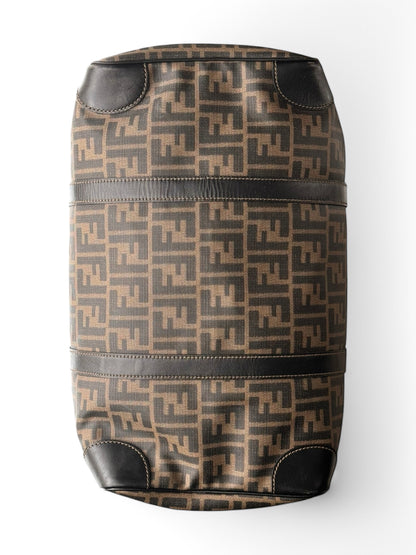 2000s Fendi Monogram Canvas Duffel Bag