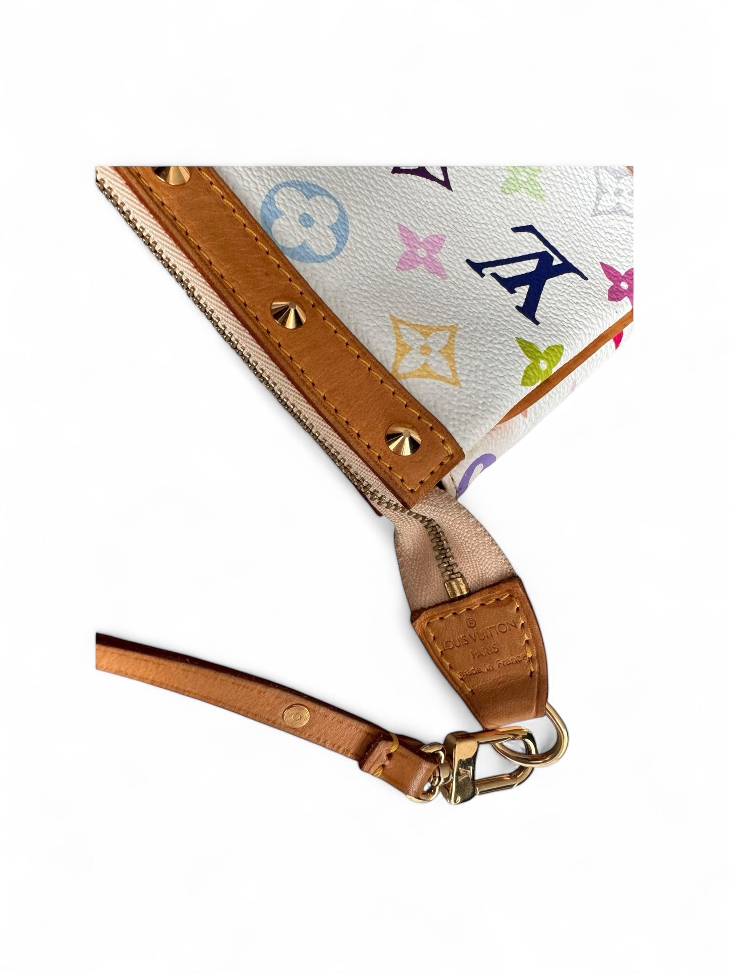 2000s Louis Vuitton x Murakami White Pochette