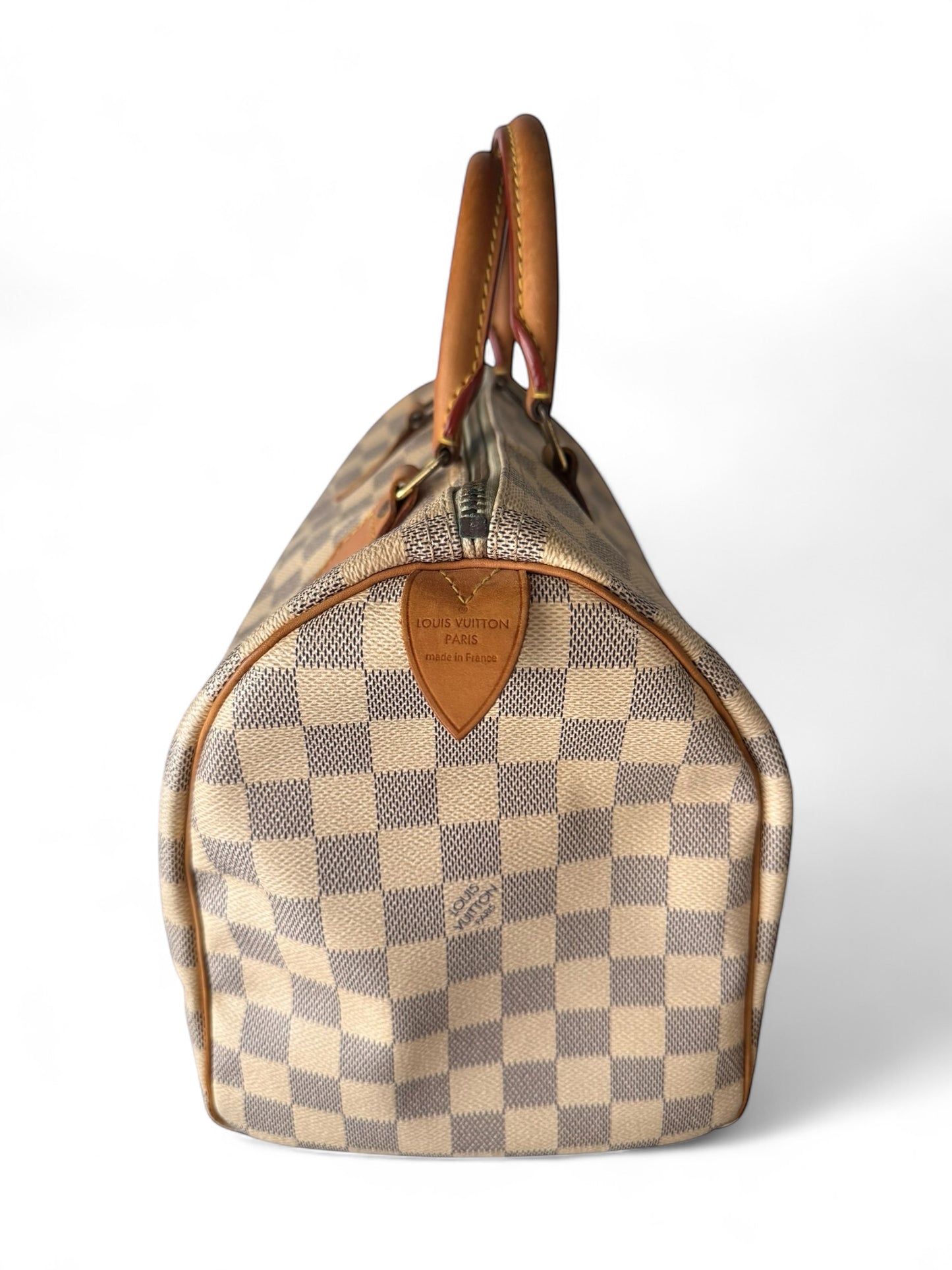 Louis Vuitton White Damier Print Speedy