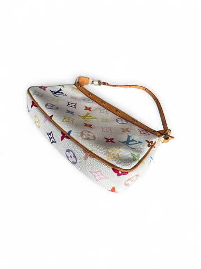 2000s Louis Vuitton x Murakami White Pochette
