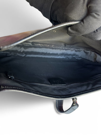 Vintage Gucci Black Leather Jackie Bag