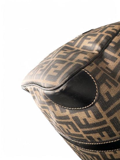2000s Fendi Monogram Canvas Duffel Bag