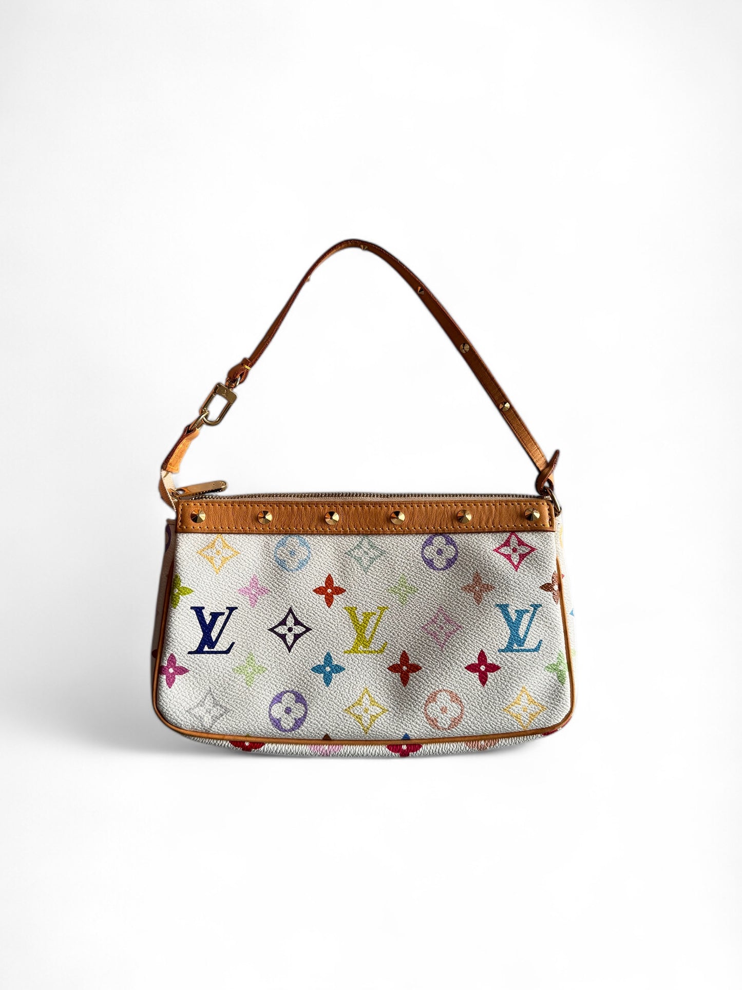 2000s Louis Vuitton x Murakami White Pochette