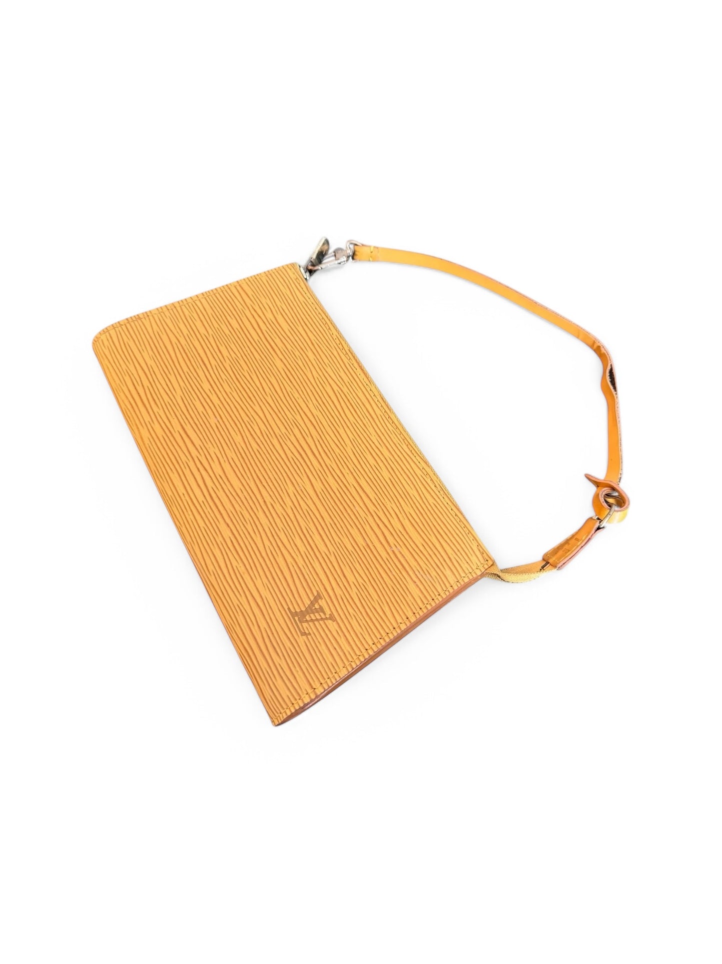 Vintage Louis Vuitton Yellow Epi Leather Pochette