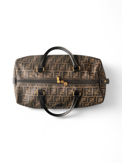 2000s Fendi Monogram Canvas Duffel Bag