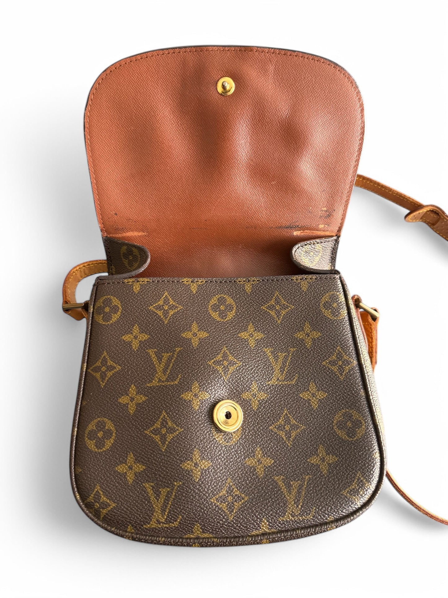 Vintage Louis Vuitton Saint Cloud PM Classic Monogram Crossbody Bag